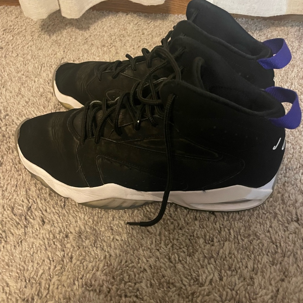 Jordan Liftoff Black Dark Concord high top basketball shoes